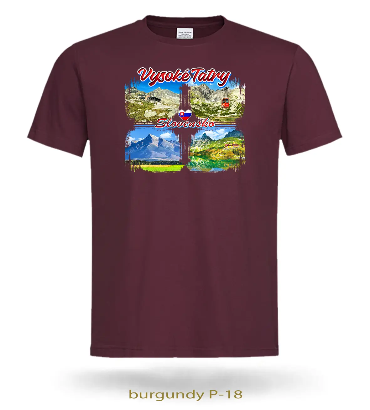 Trička pánske VYSOKÉ TATRY 